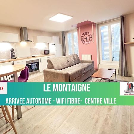 Le Montaigne - Wifi Fibre- Coeur Du Centre Ville-Property Rental Nm Périgueux Eksteriør bilde