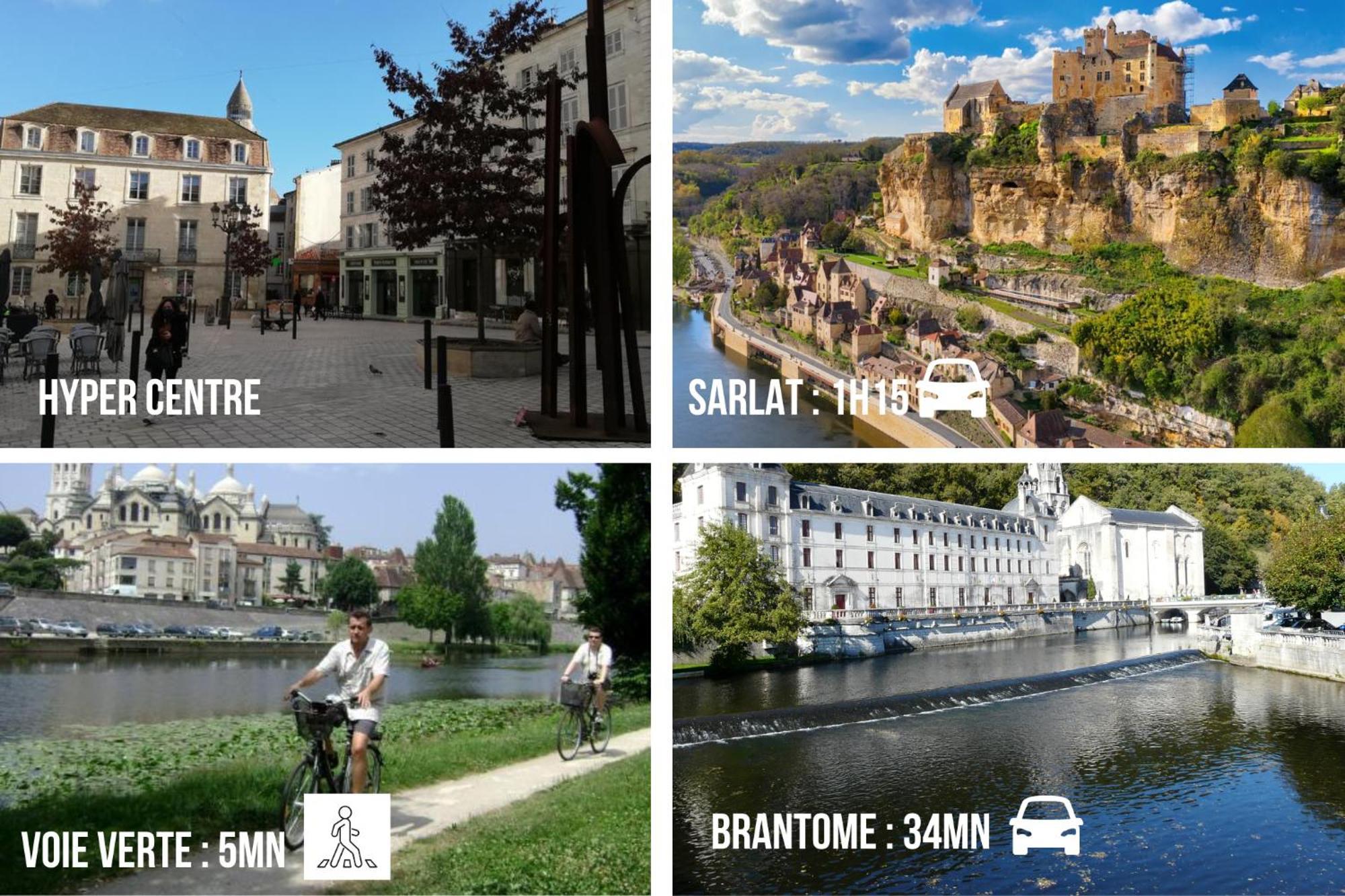 Le Montaigne - Wifi Fibre- Coeur Du Centre Ville-Property Rental Nm Périgueux Eksteriør bilde